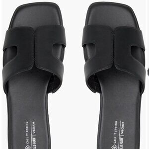Call it spring by Aldo- black Slide Sandal size 7